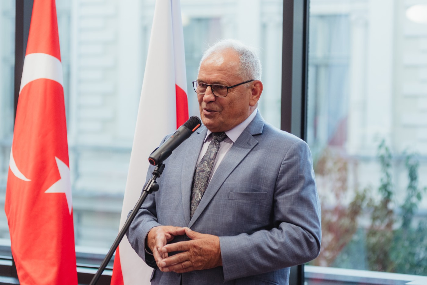 Przemówienie gościa honorowego podczas uroczystości otwarcia