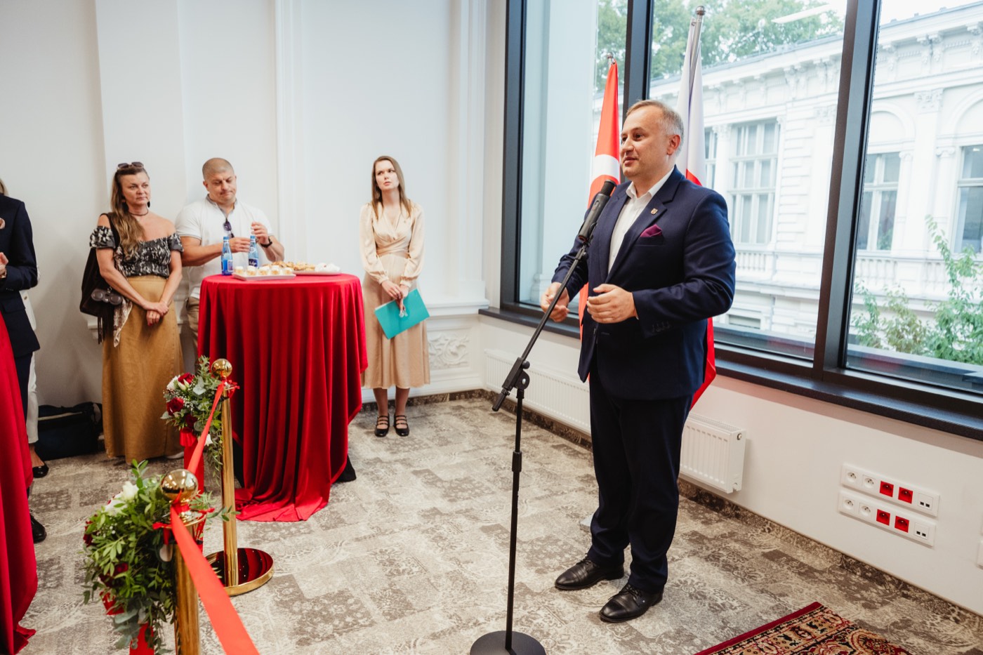 Wystąpienie okolicznościowe podczas inauguracji konsulatu